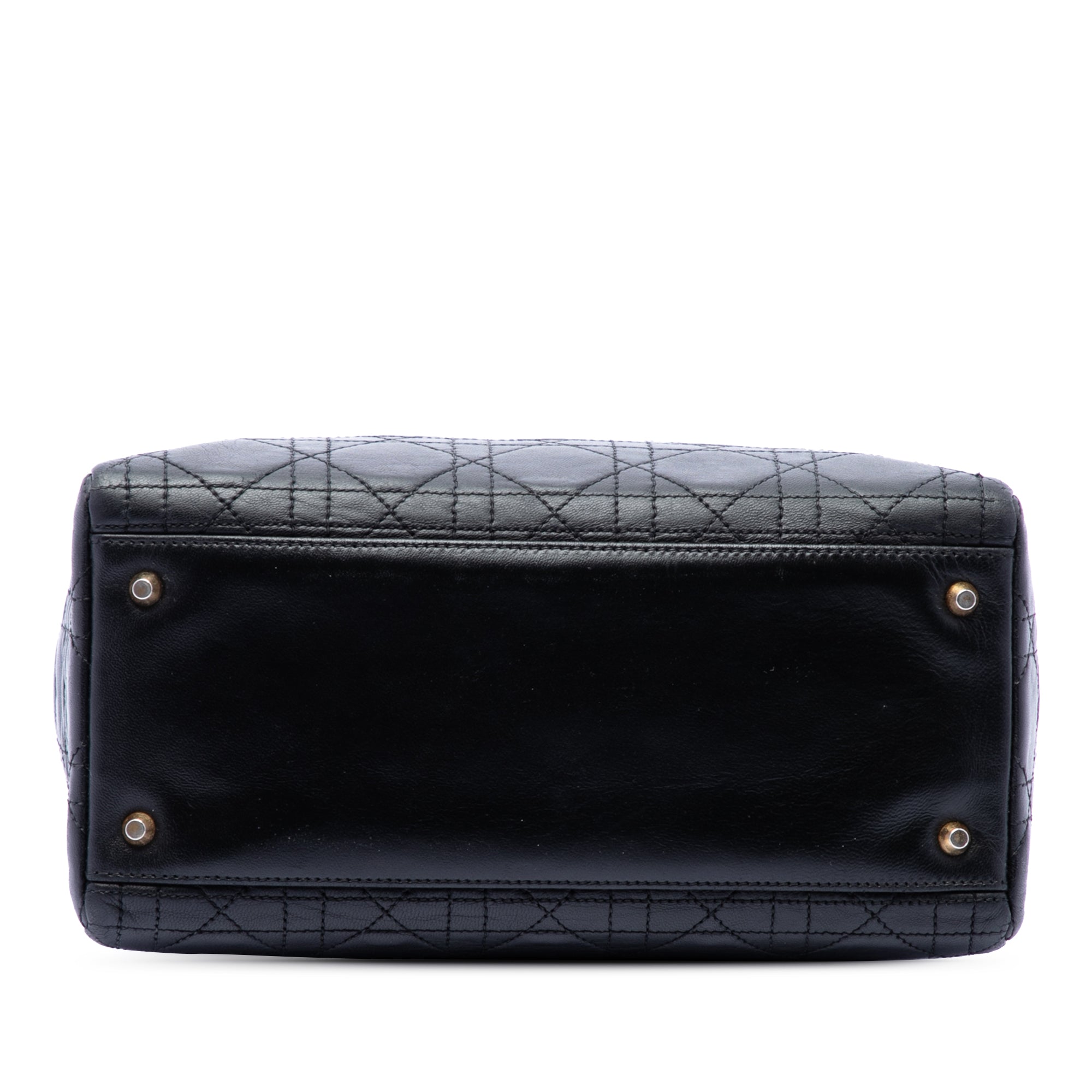 Medium Lambskin Cannage Lady Dior - Image 3