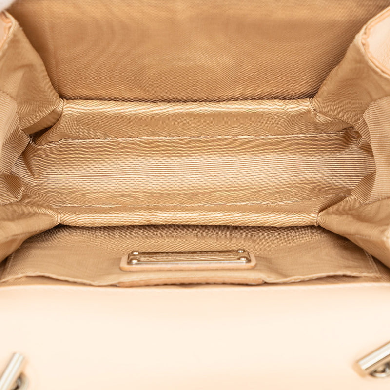 Mini Patent Trimmed Perforated Leather Vara Ginny Crossbody - Image 4