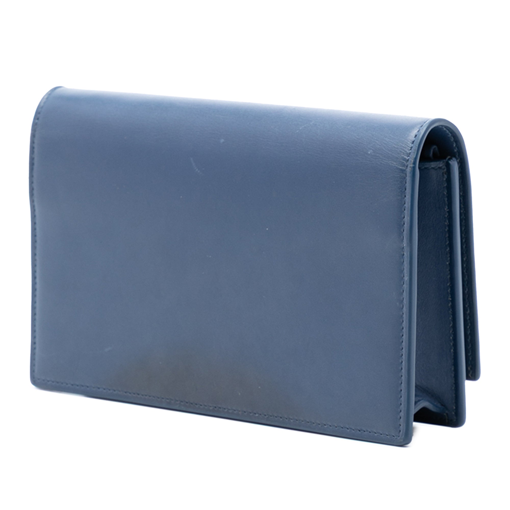Smooth Calfskin Monogram Kate Tassel Wallet on Chain - Image 2