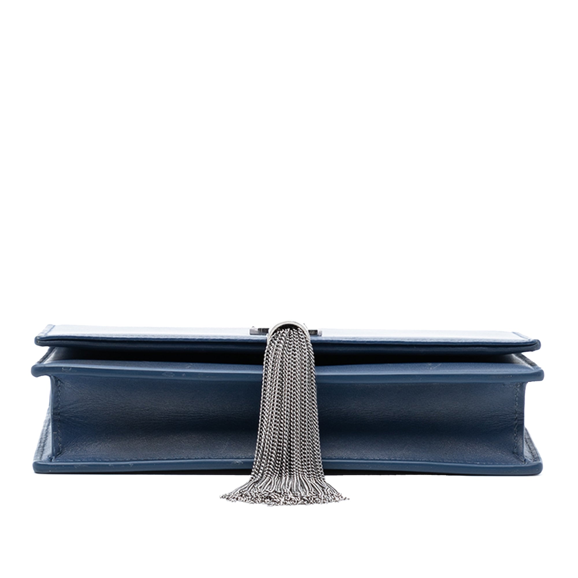 Smooth Calfskin Monogram Kate Tassel Wallet on Chain - Image 3