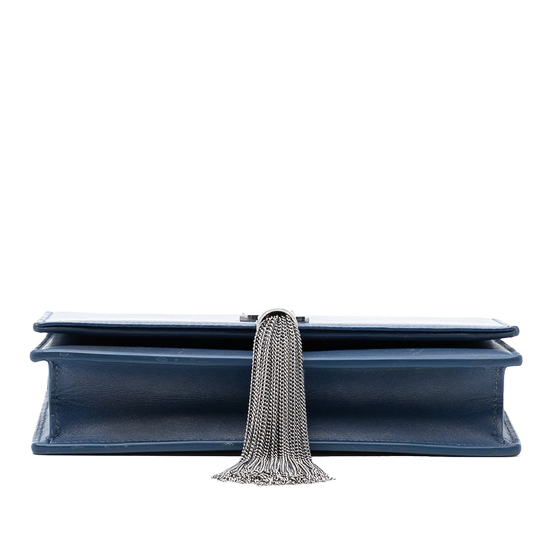 Smooth Calfskin Monogram Kate Tassel Wallet on Chain - Image 3