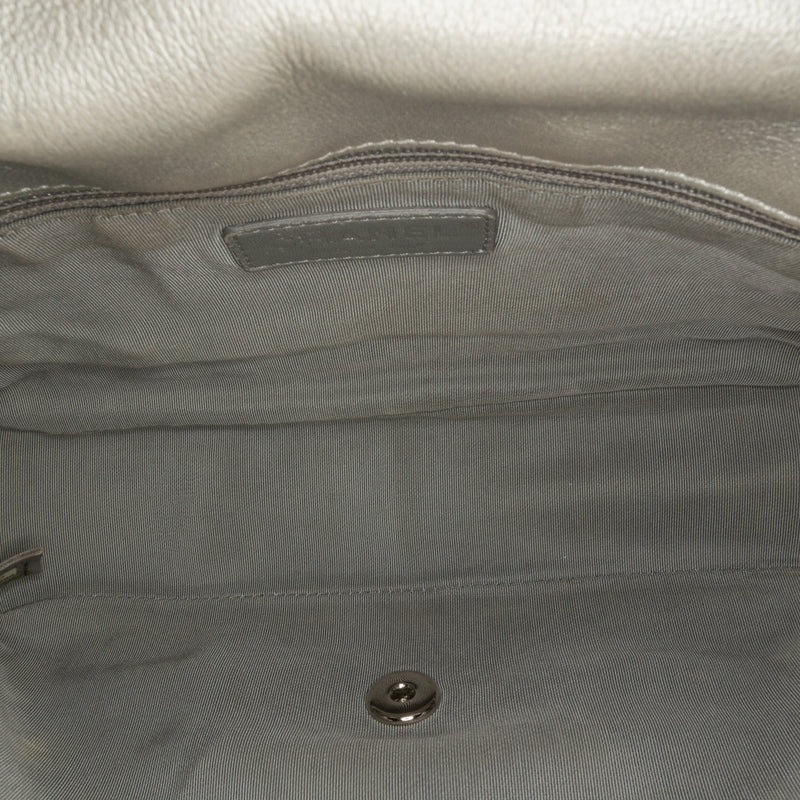 Medium Chevron Calfskin Stud Wars Flap - Image 5