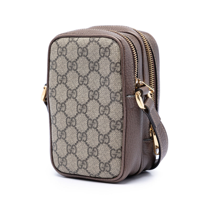 GG Supreme Web Ophidia Double Zip Crossbody - Image 2