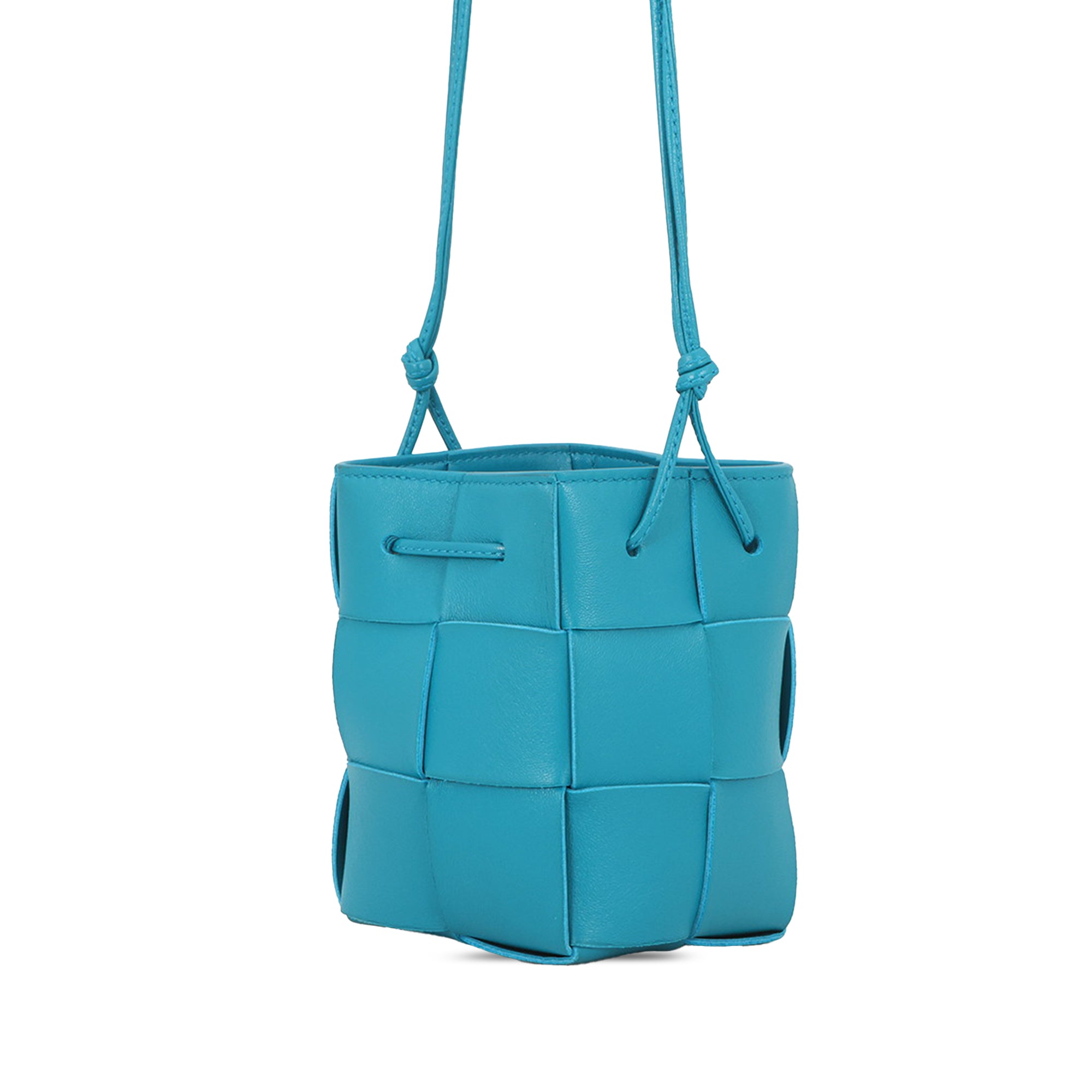 Mini Nappa Maxi Intrecciato Cassette Bucket Bag - Image 2