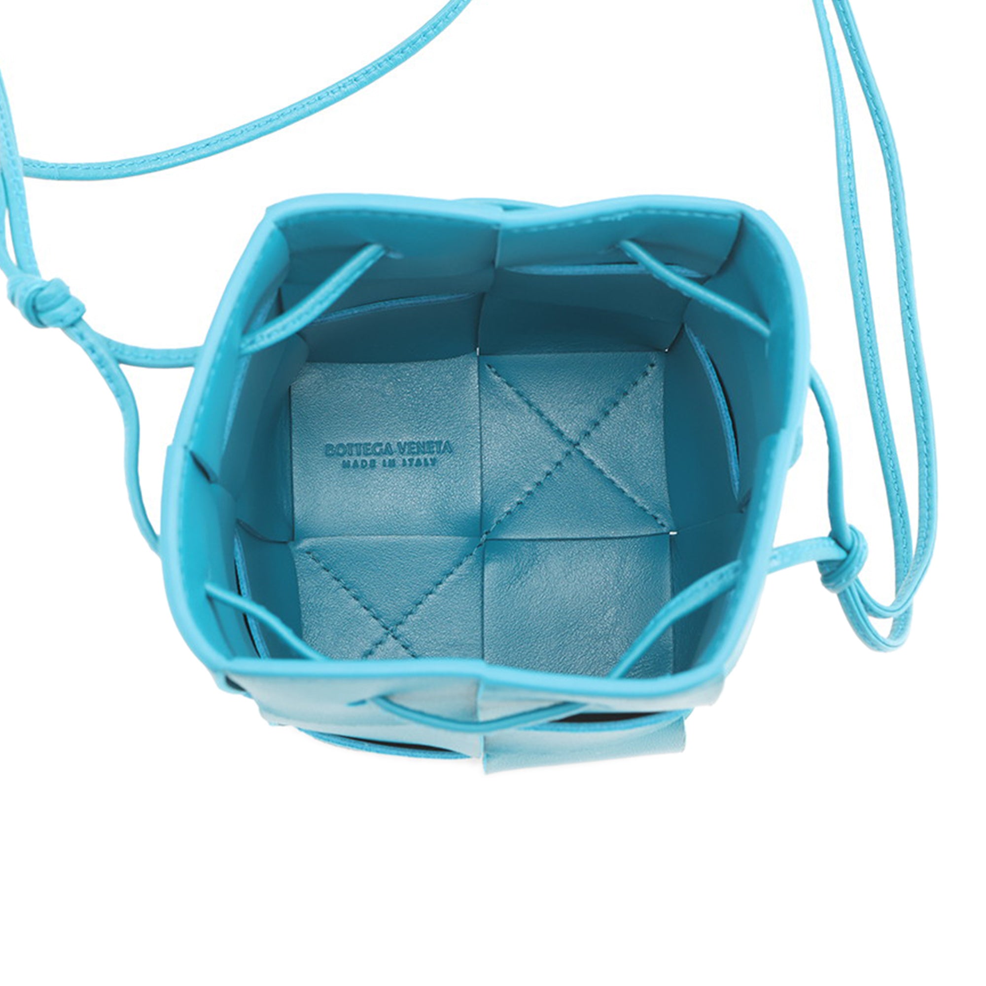 Mini Nappa Maxi Intrecciato Cassette Bucket Bag - Image 4