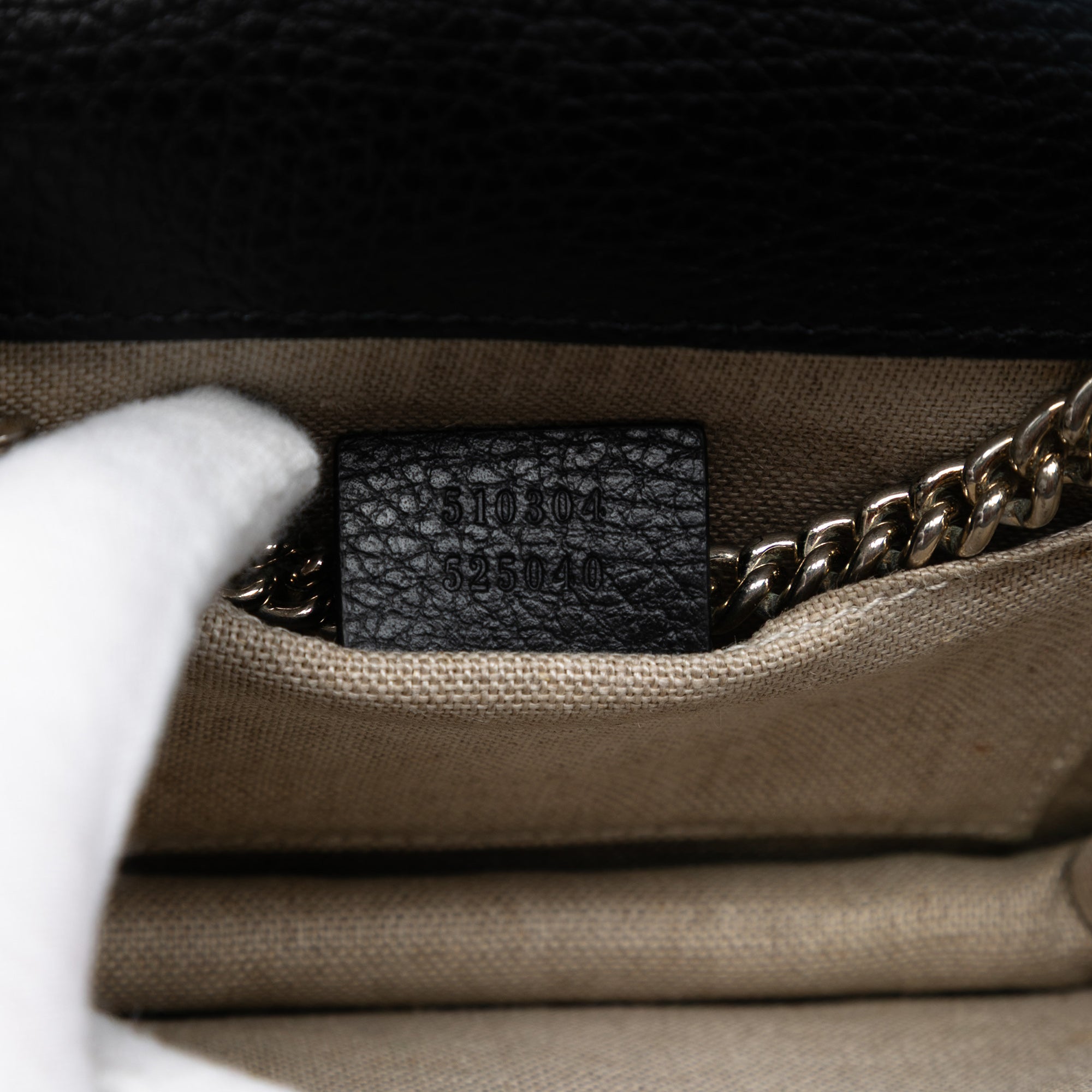 Small Dollar Calfskin Interlocking G Crossbody - Image 6