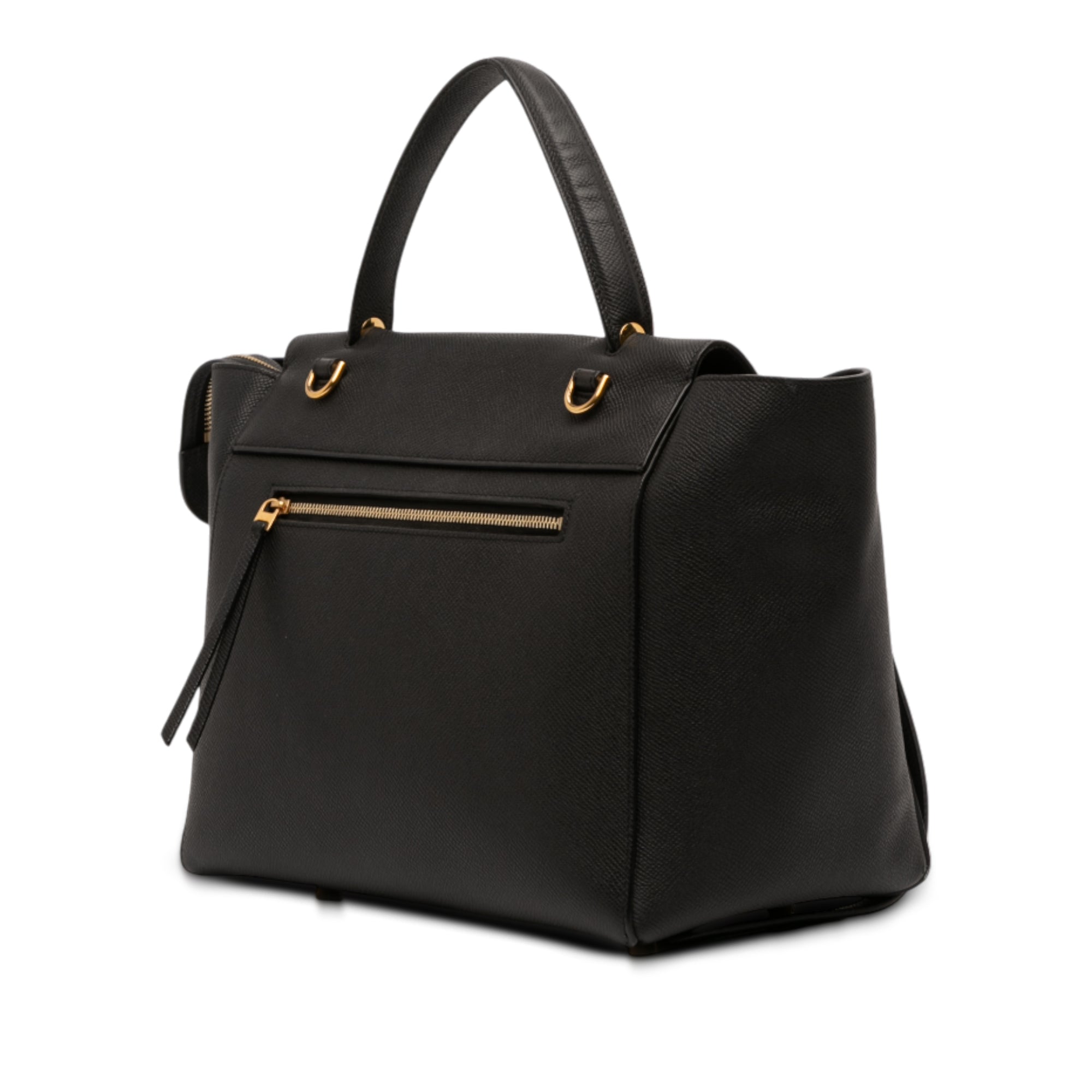 Mini Grained Calfskin Belt Satchel - Image 2