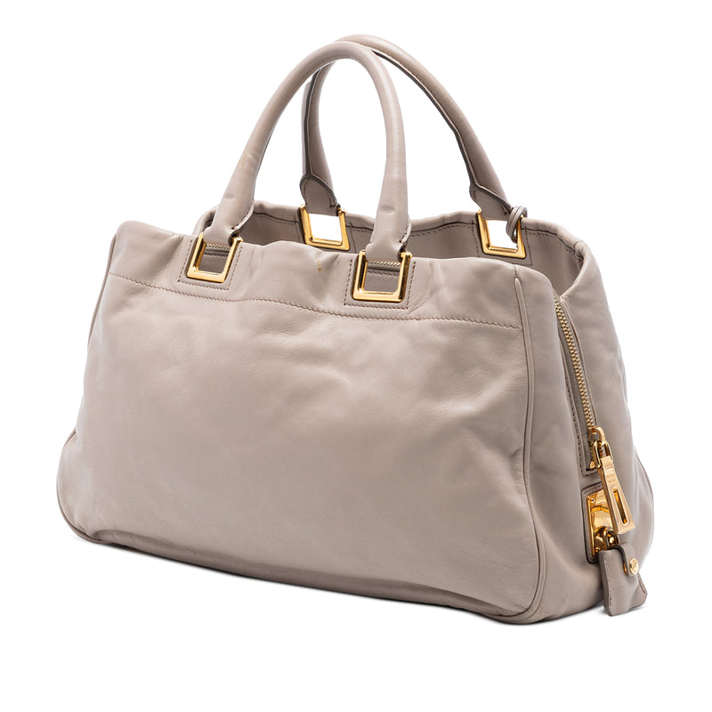 Vitello Bow Satchel - Image 2