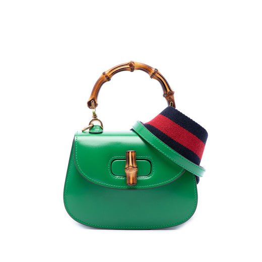 Mini Calfskin 1947 Bamboo Top Handle Bag - Image 1