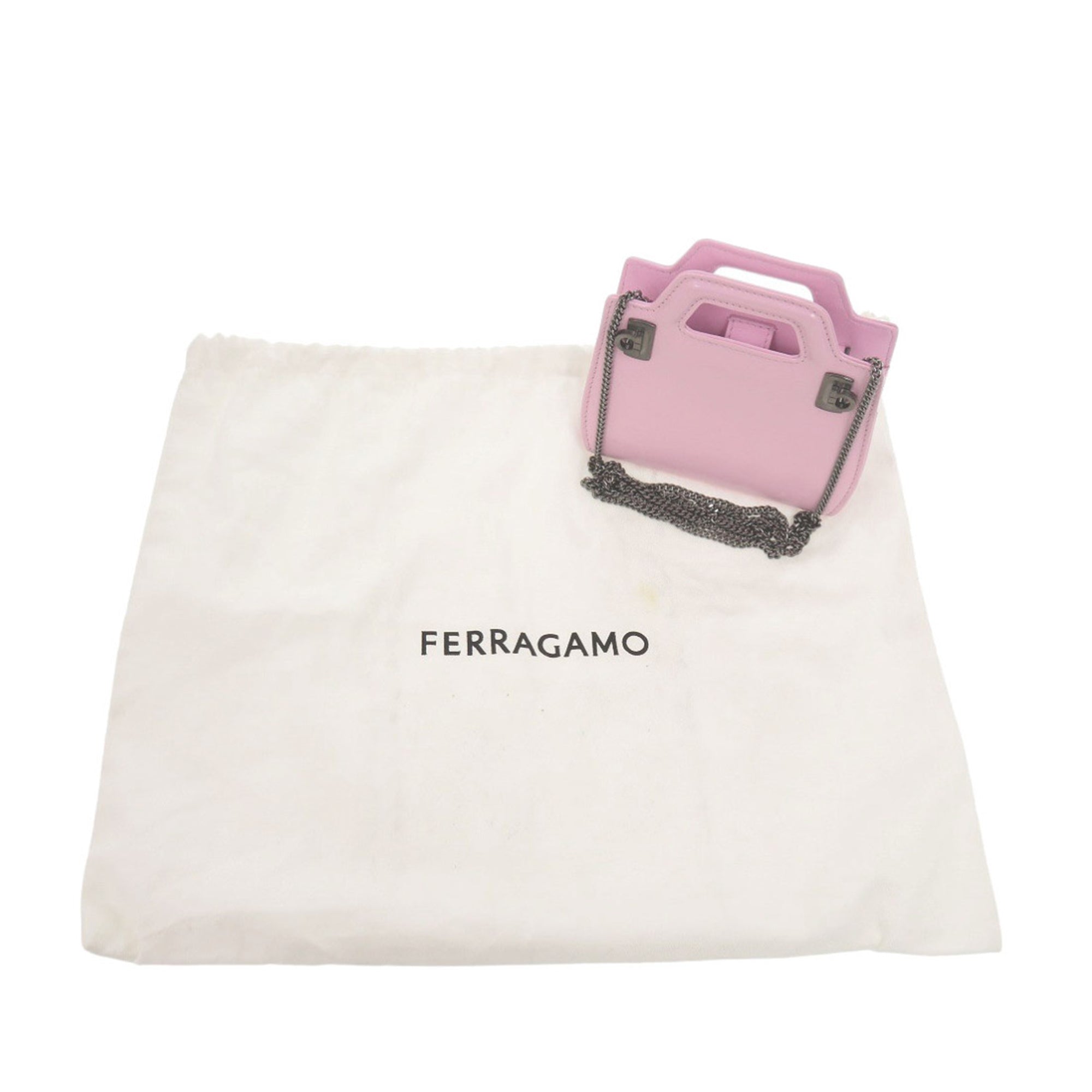 Mini Brushed Calfskin Wanda Top Handle Bag - Image 12