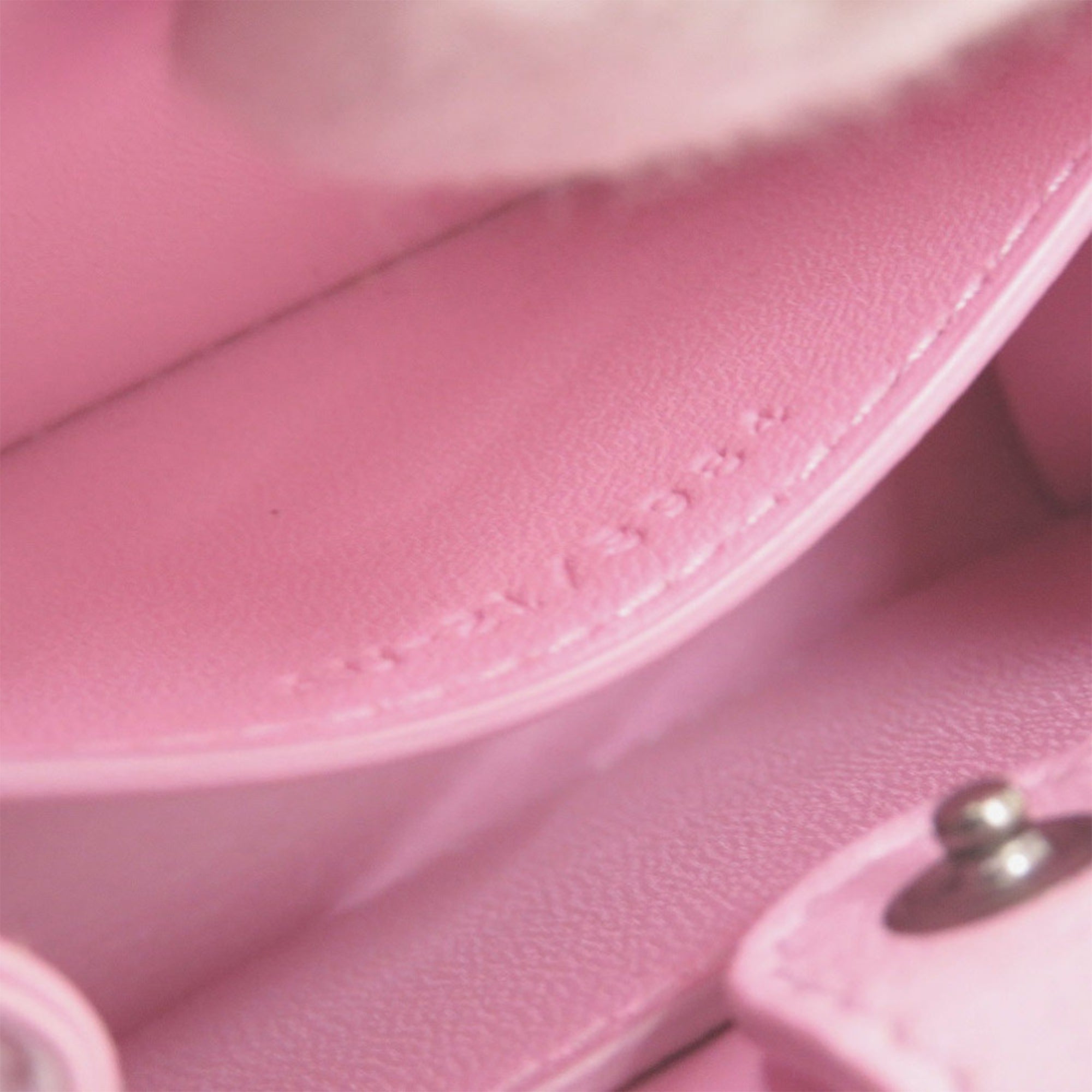 Mini Brushed Calfskin Wanda Top Handle Bag - Image 6