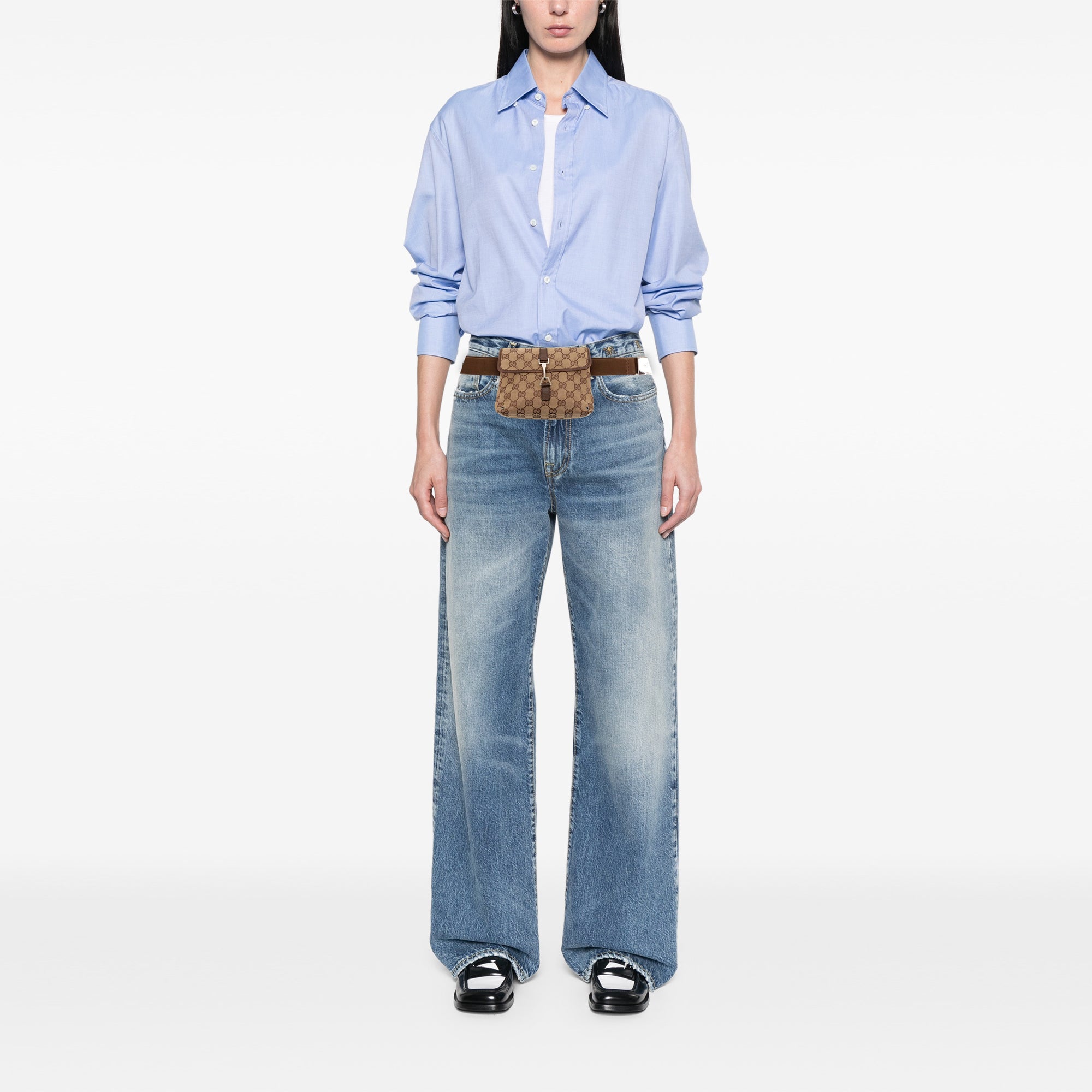 GG Canvas Jackie Belt Bag - Image 9