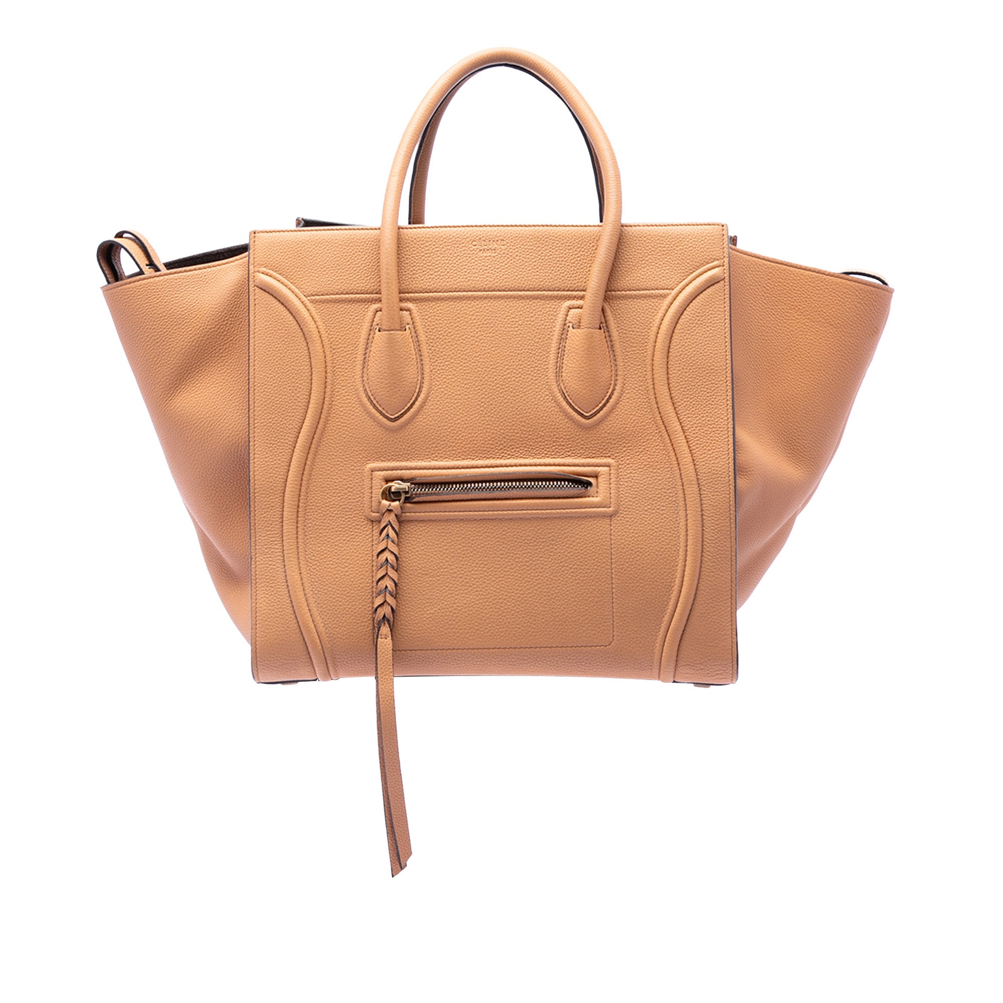 Medium Leather Phantom Luggage Tote - Image 1
