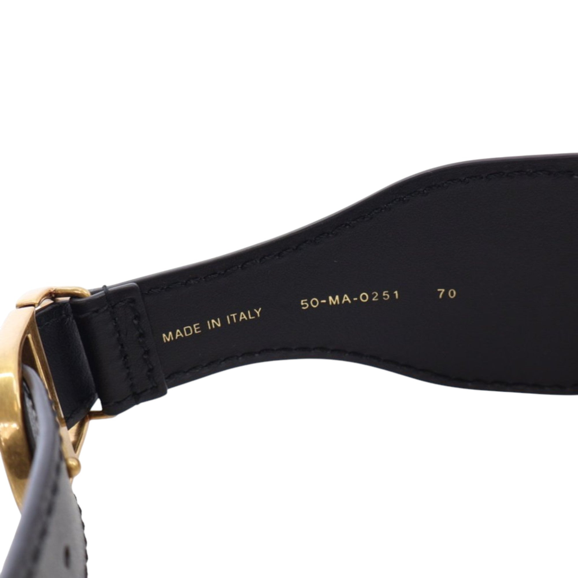 Leather and Embroidered Canvas Wide Belt - Image 6