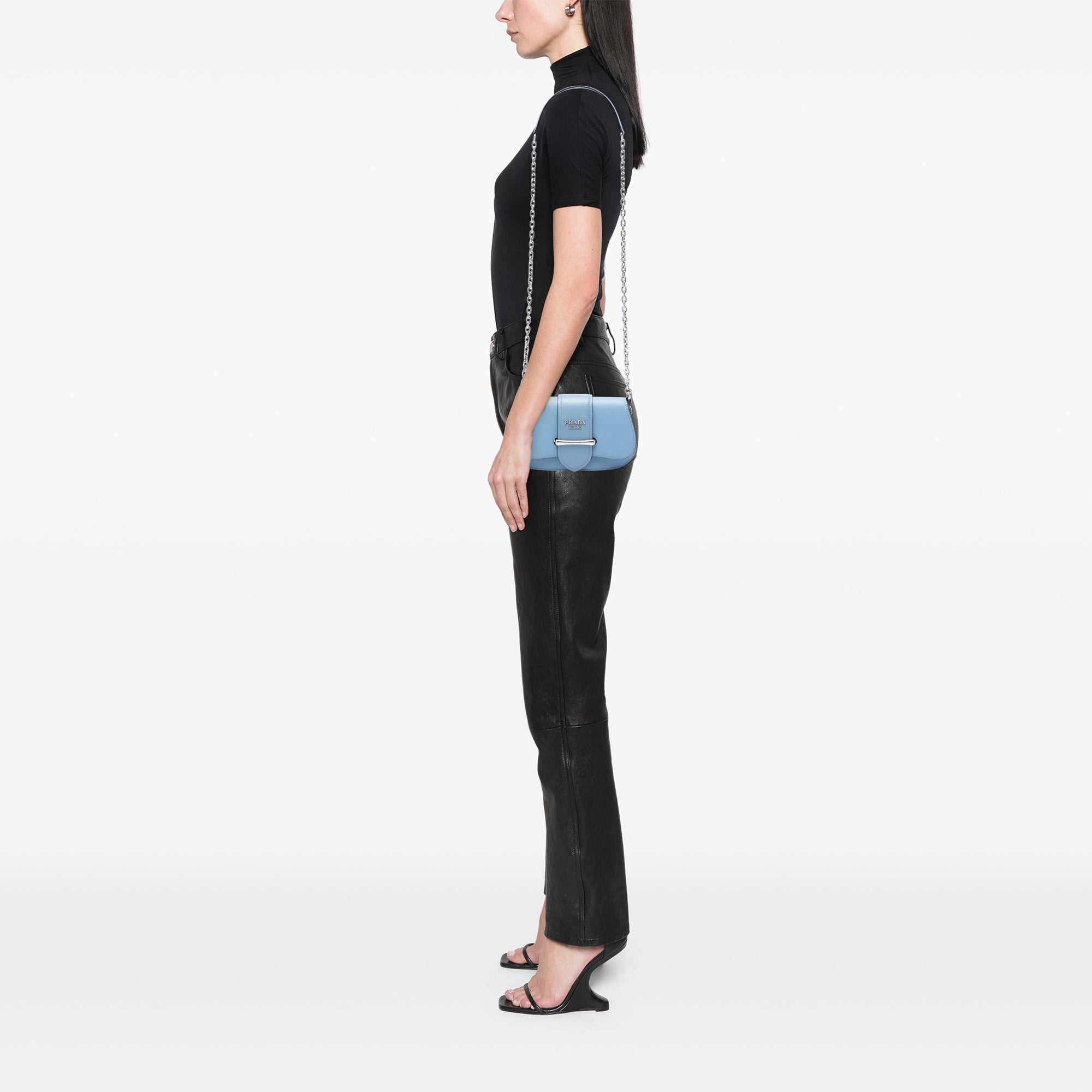 Mini Saffiano Sidonie Crossbody - Image 6