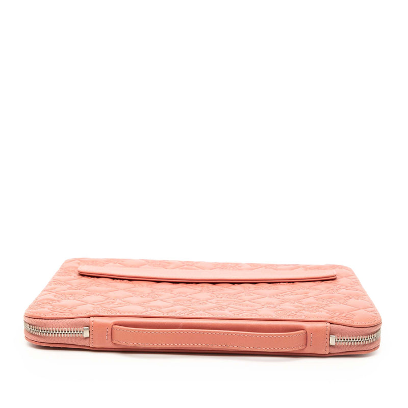 Embossed Lambskin Lucky Symbols iPad Case - Image 3
