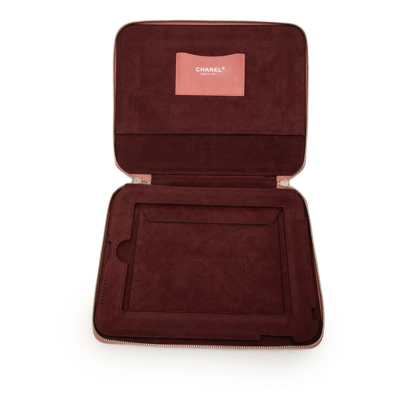 Embossed Lambskin Lucky Symbols iPad Case - Image 4