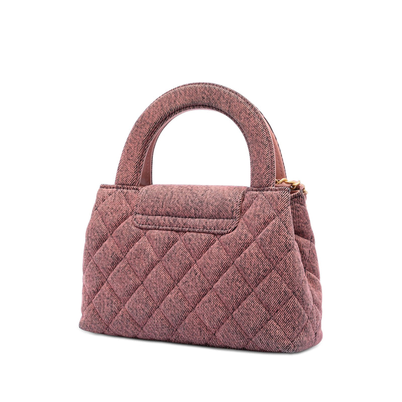 Nano Washed Denim Kelly Shopper Bag - Image 2