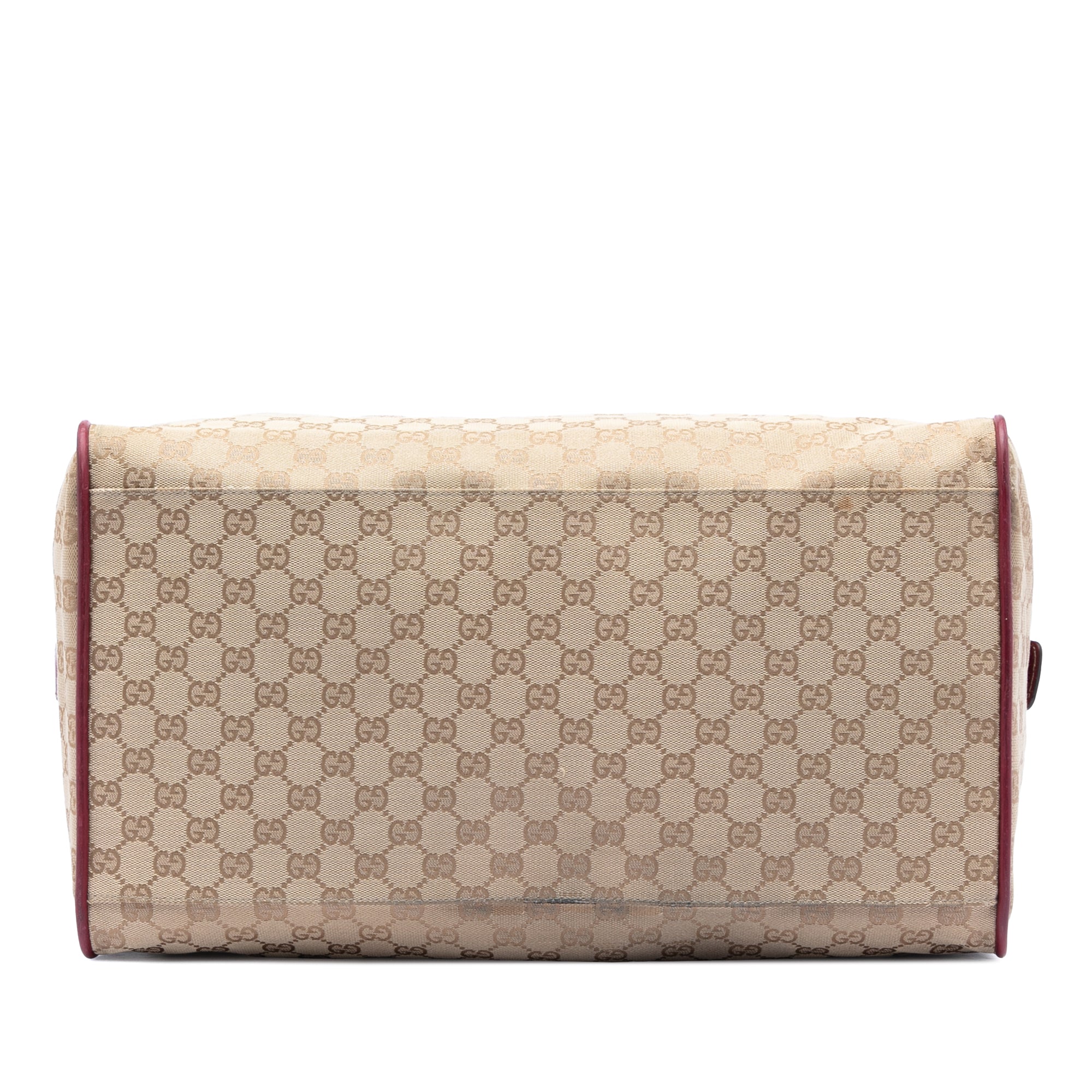 GG Canvas Web Travel Bag - Image 3