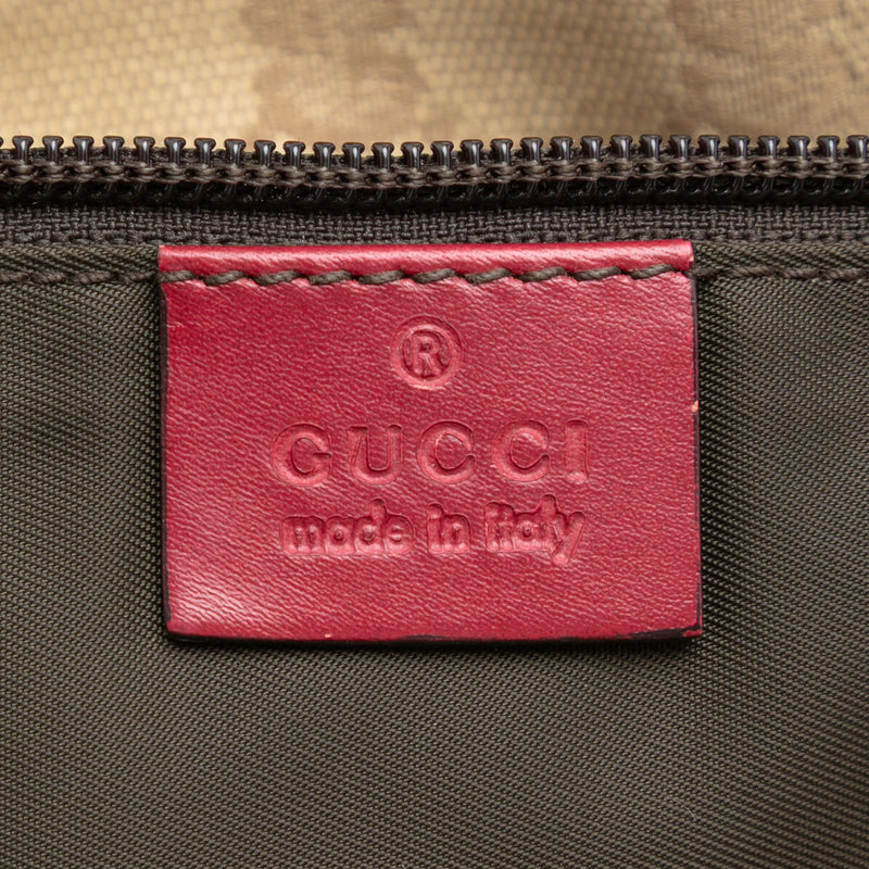 GG Canvas Web Travel Bag - Image 5