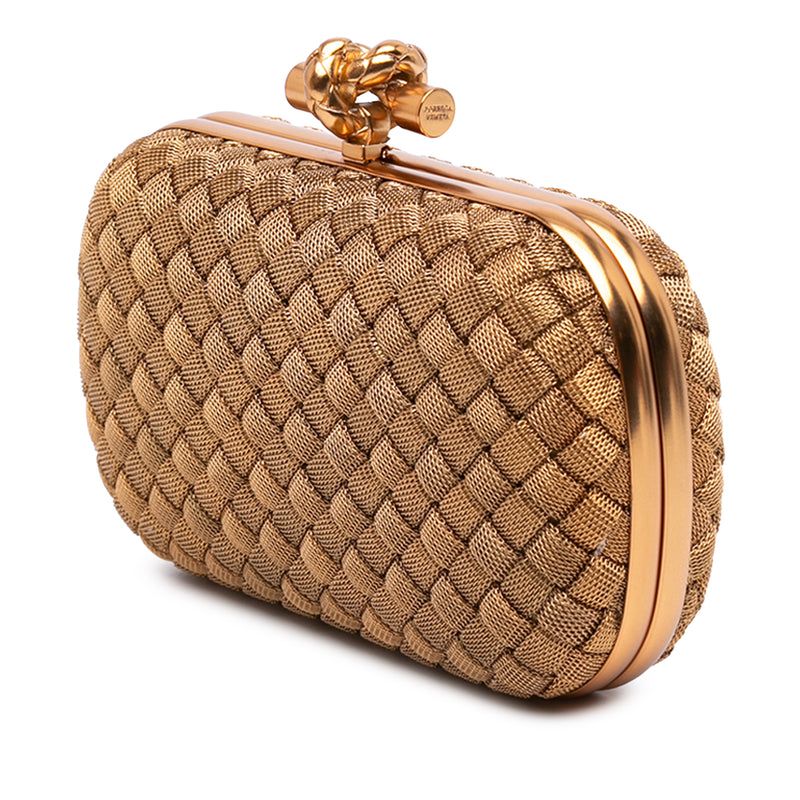 Metal Intrecciato Knot Clutch - Image 2