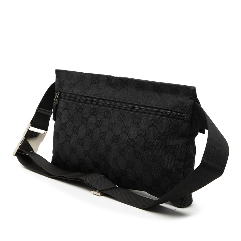GG Canvas Double Pocket Belt Bag - Image 2