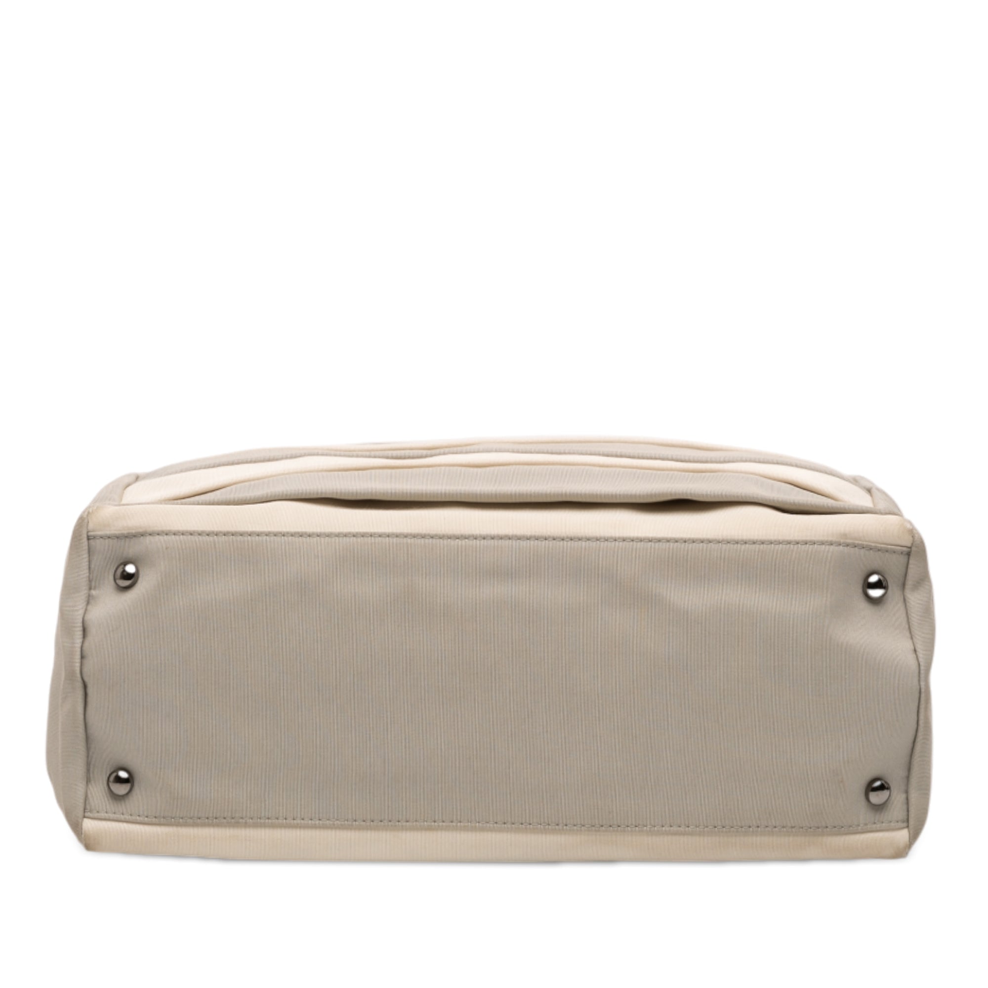 Bicolor Nylon Grosgrain Reissue 2.55 Shopping Tote - Image 3