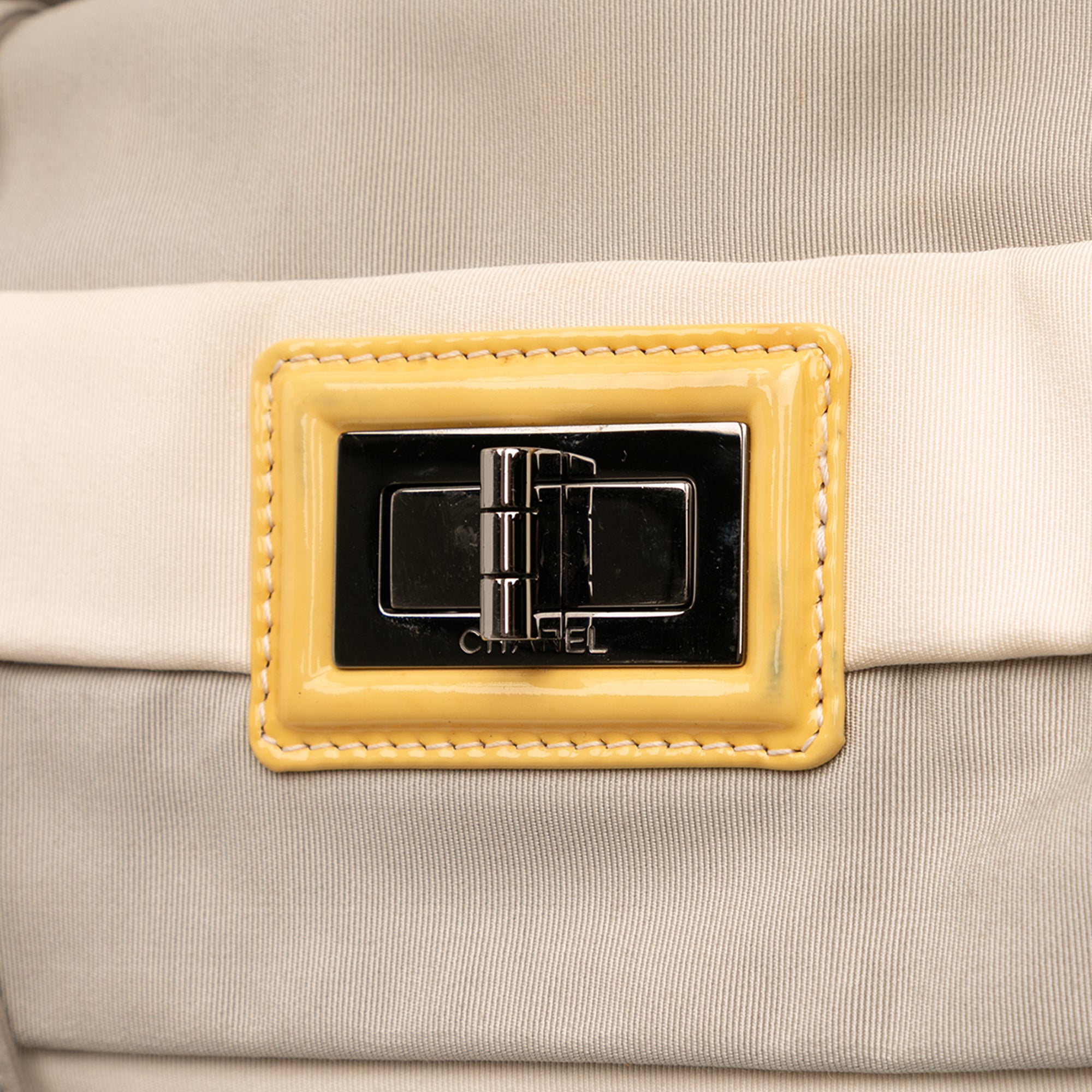 Bicolor Nylon Grosgrain Reissue 2.55 Shopping Tote - Image 7