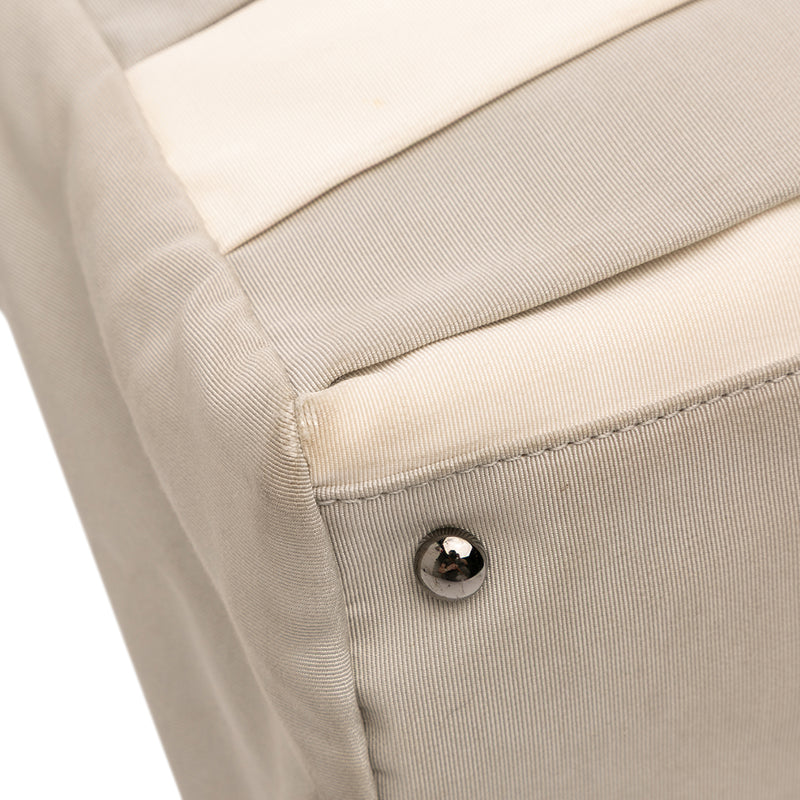 Bicolor Nylon Grosgrain Reissue 2.55 Shopping Tote - Image 9