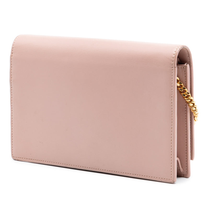 Smooth Calfskin Monogram Kate Tassel Wallet on Chain - Image 2