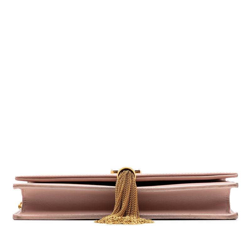Smooth Calfskin Monogram Kate Tassel Wallet on Chain - Image 3