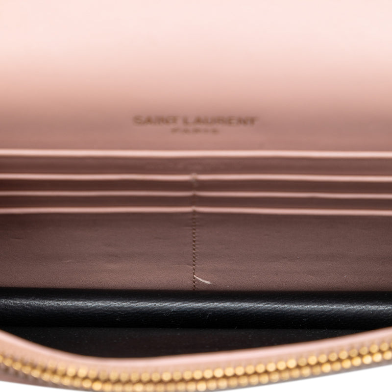 Smooth Calfskin Monogram Kate Tassel Wallet on Chain - Image 4
