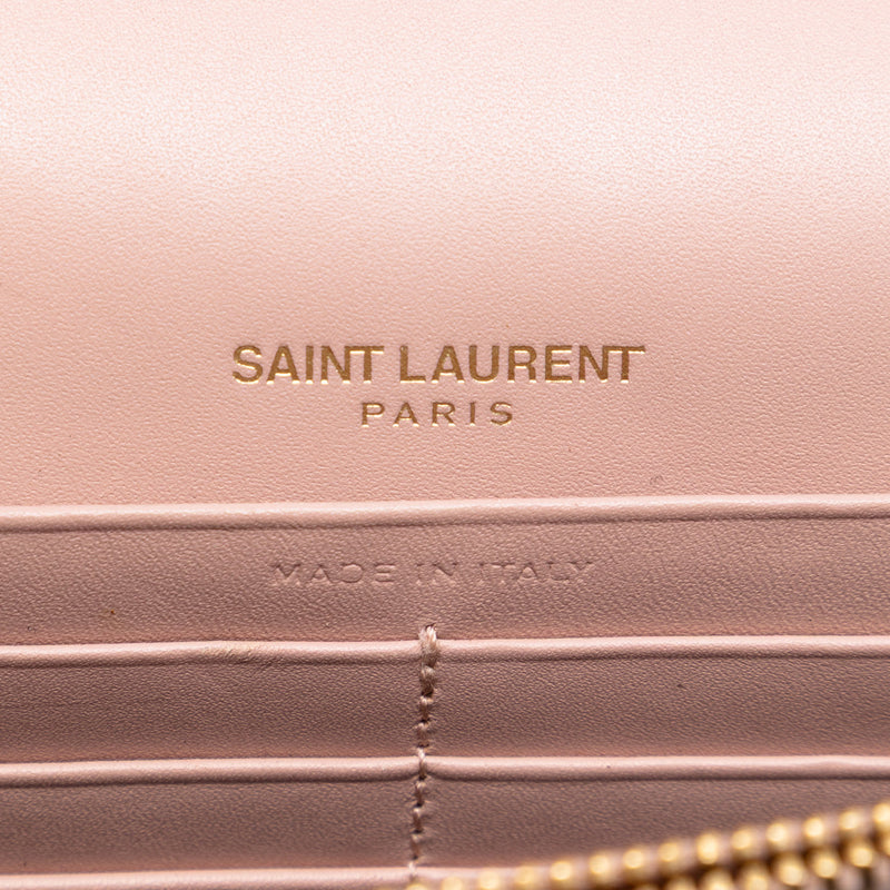 Smooth Calfskin Monogram Kate Tassel Wallet on Chain - Image 5