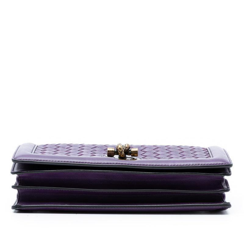 Nappa Intrecciato Olimpia Knot Crossbody - Image 3