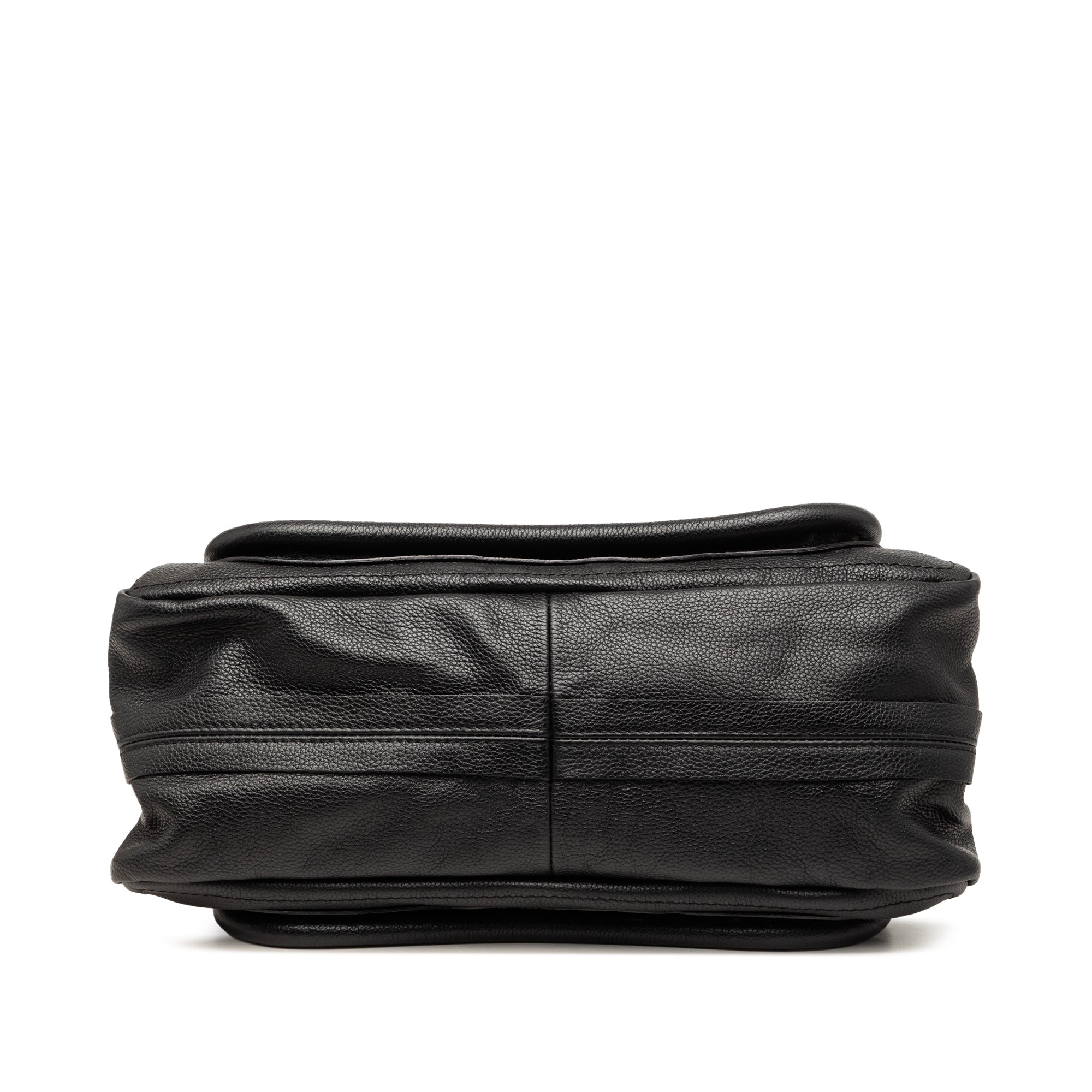 Medium Pebbled Leather Paraty Satchel - Image 3