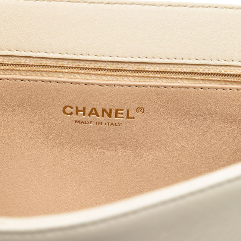 Large Chevron Sheepskin Subtle Flap - Image 5