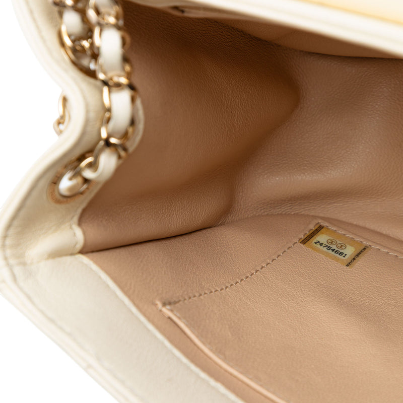 Large Chevron Sheepskin Subtle Flap - Image 6