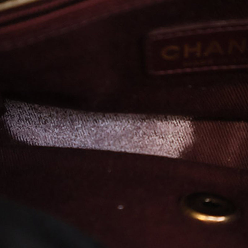 Small Micro Quilted Metallic Lambskin Coin Flap - Image 6