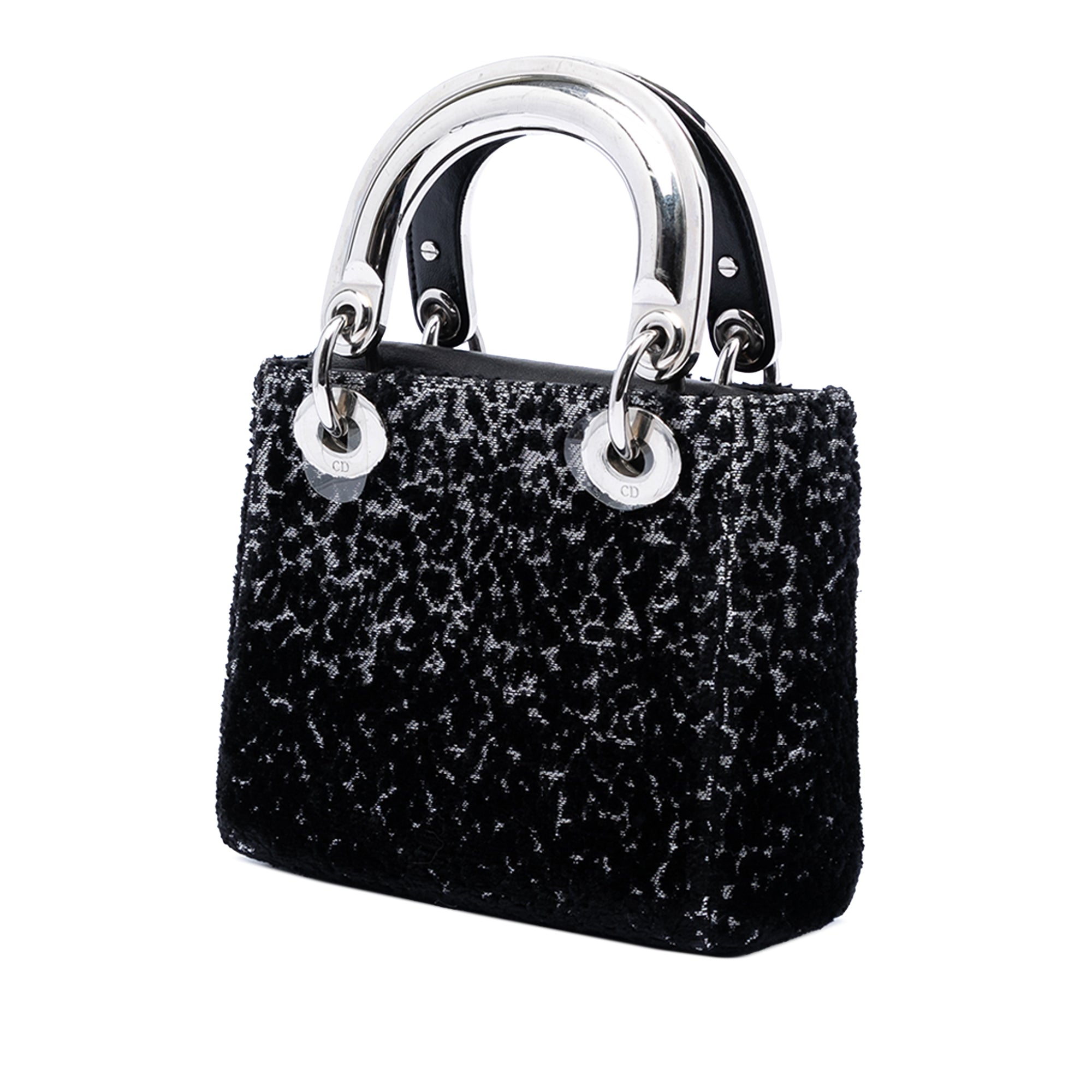 Mini Fabric Lame Lady Dior - Image 2