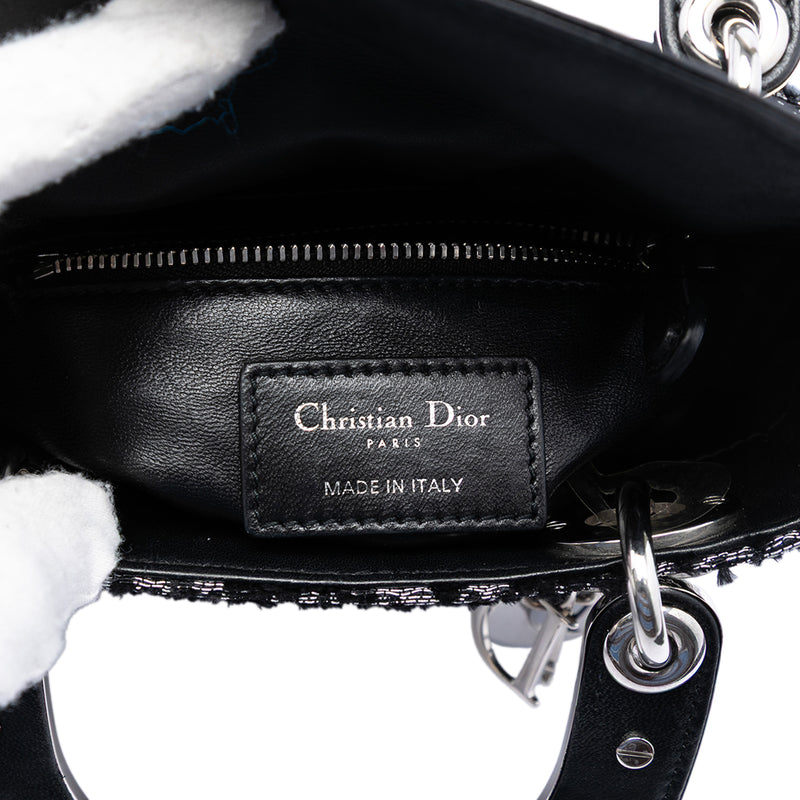 Mini Fabric Lame Lady Dior - Image 5