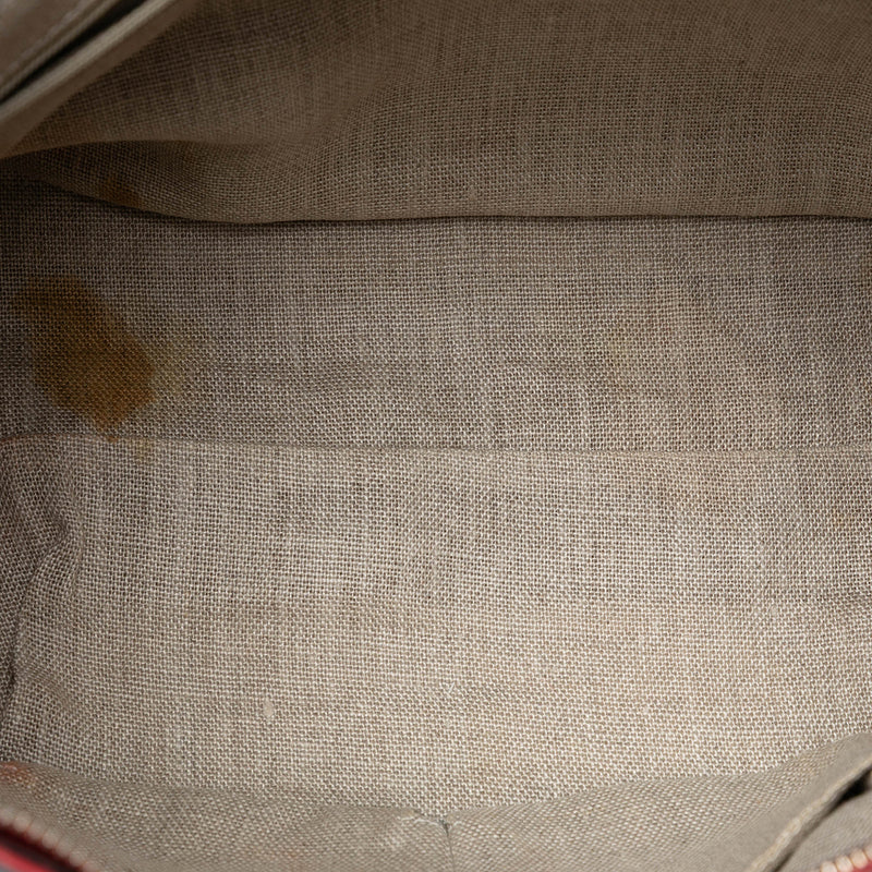 Leather Bamboo Tassel Satchel - Image 4