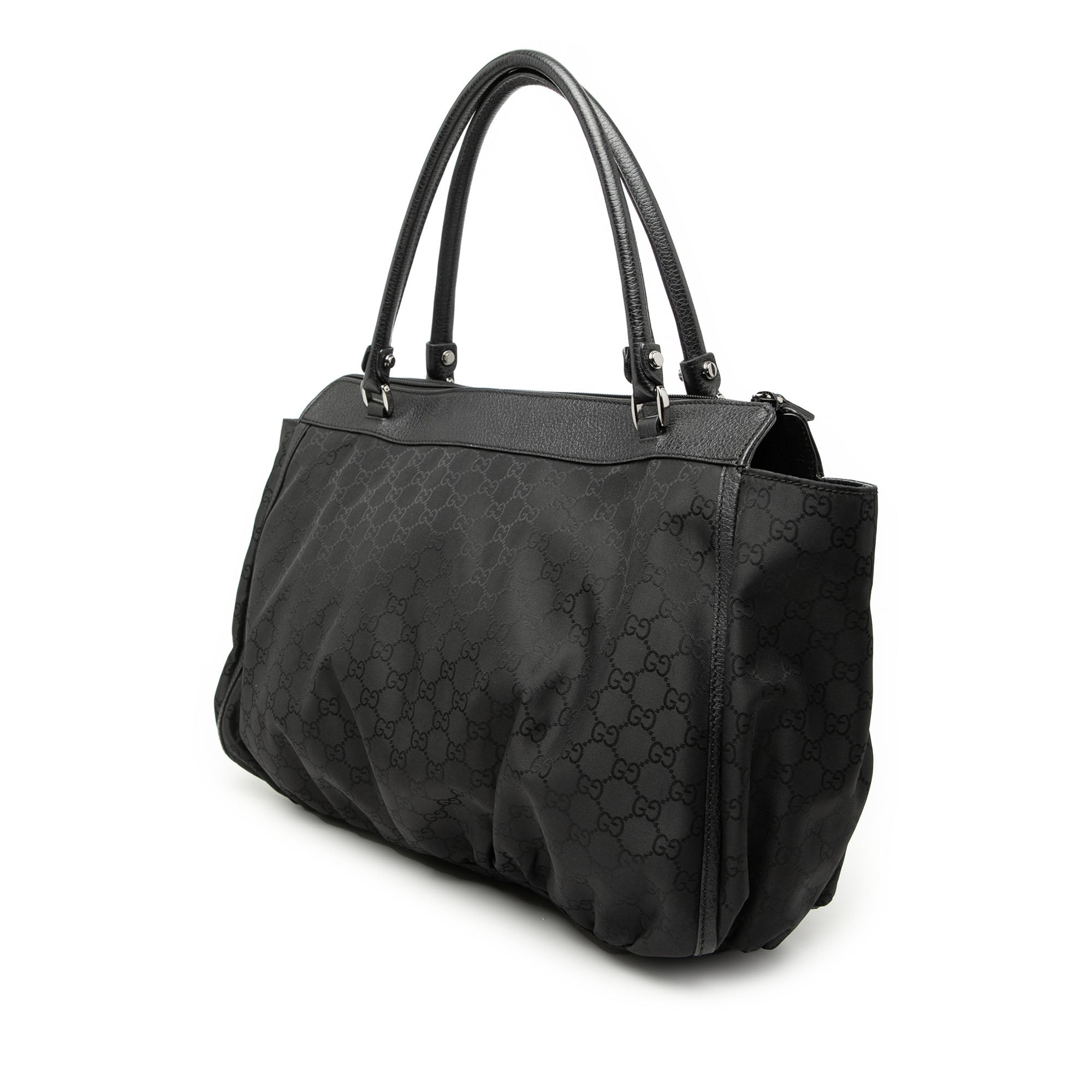 Large GG Nylon Abbey D Ring Tote - Image 2