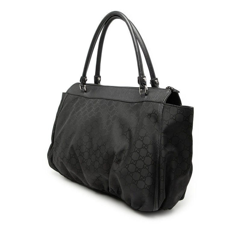 Large GG Nylon Abbey D Ring Tote - Image 2