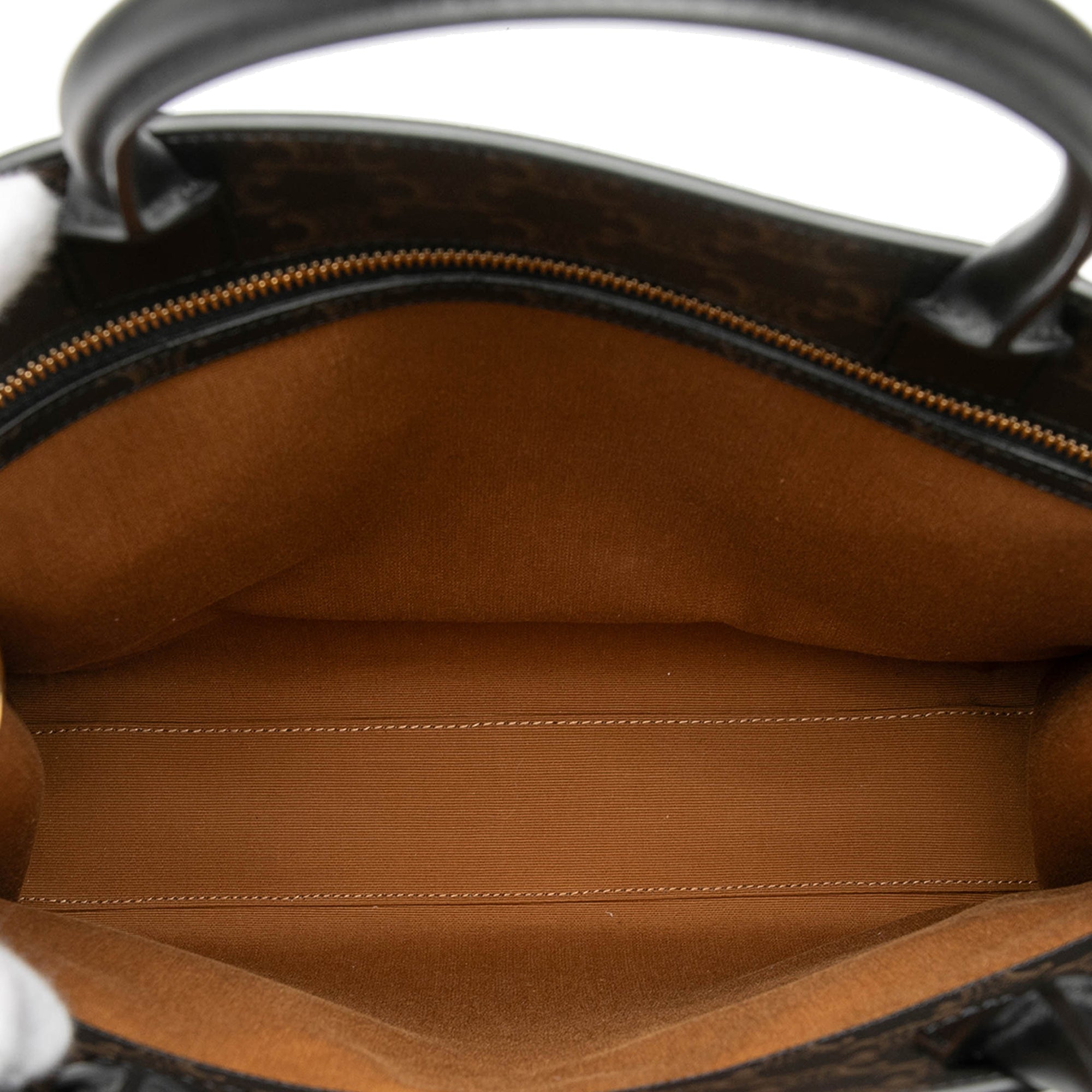 Medium Triomphe Coated Canvas Vertical Cabas Tote - Image 4