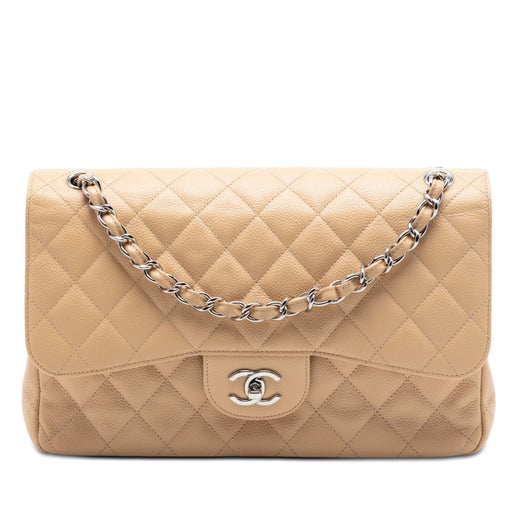 Jumbo Classic Caviar Double Flap - Image 1