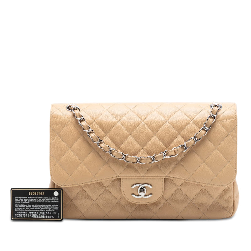 Jumbo Classic Caviar Double Flap - Image 7