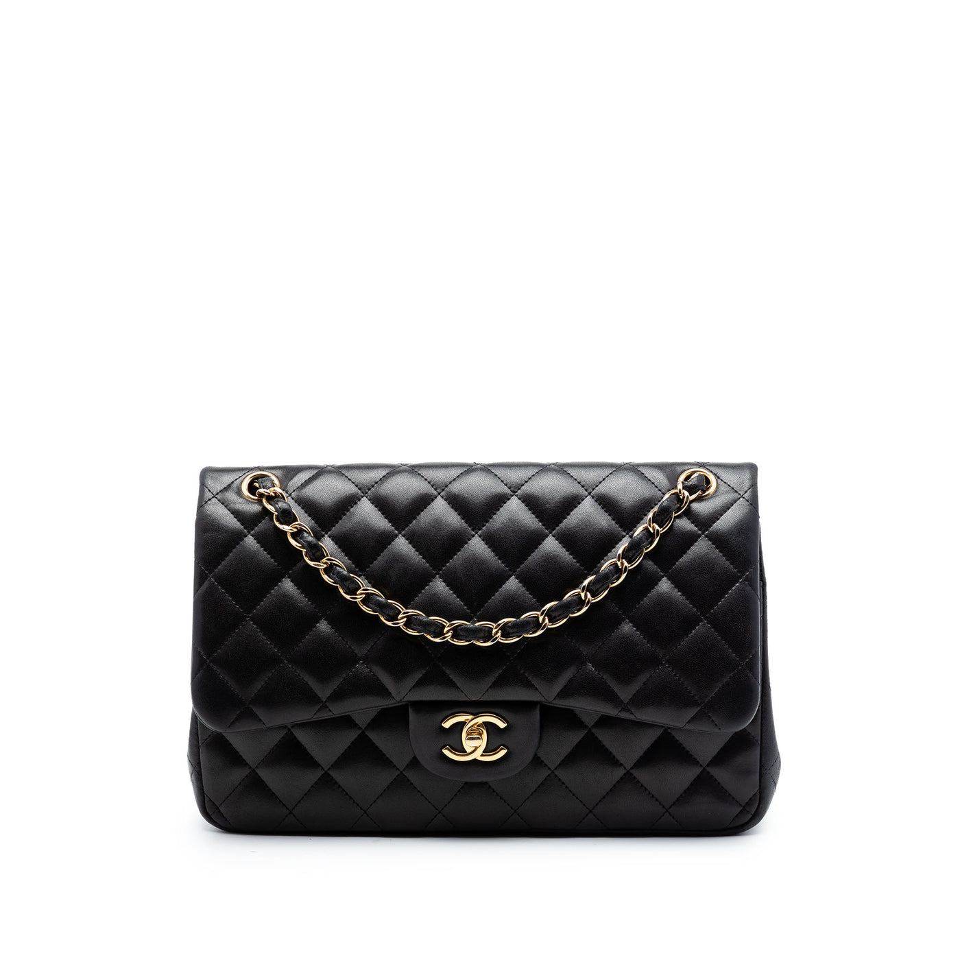 Jumbo Classic Lambskin Double Flap - Image 1