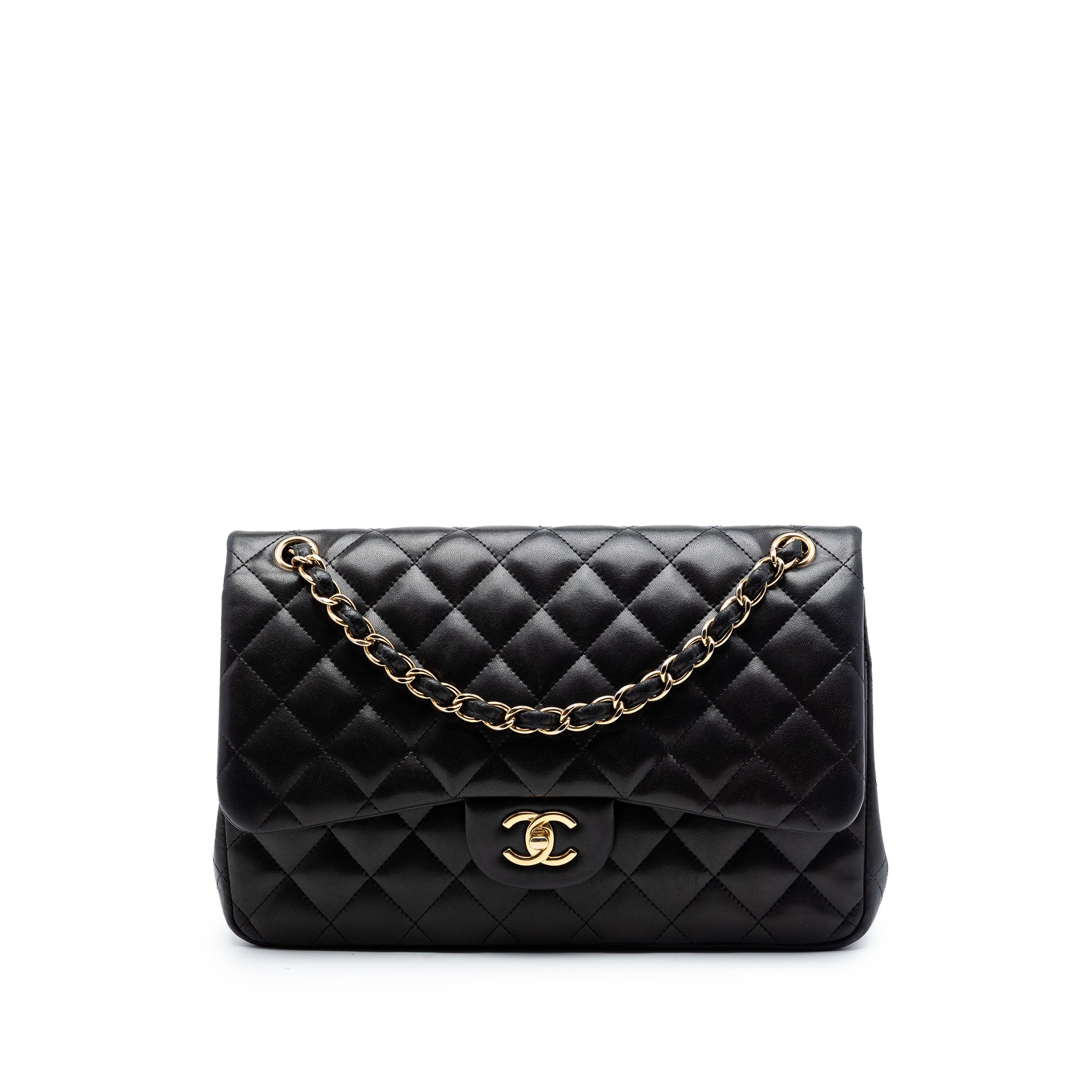 Jumbo Classic Lambskin Double Flap - Image 1