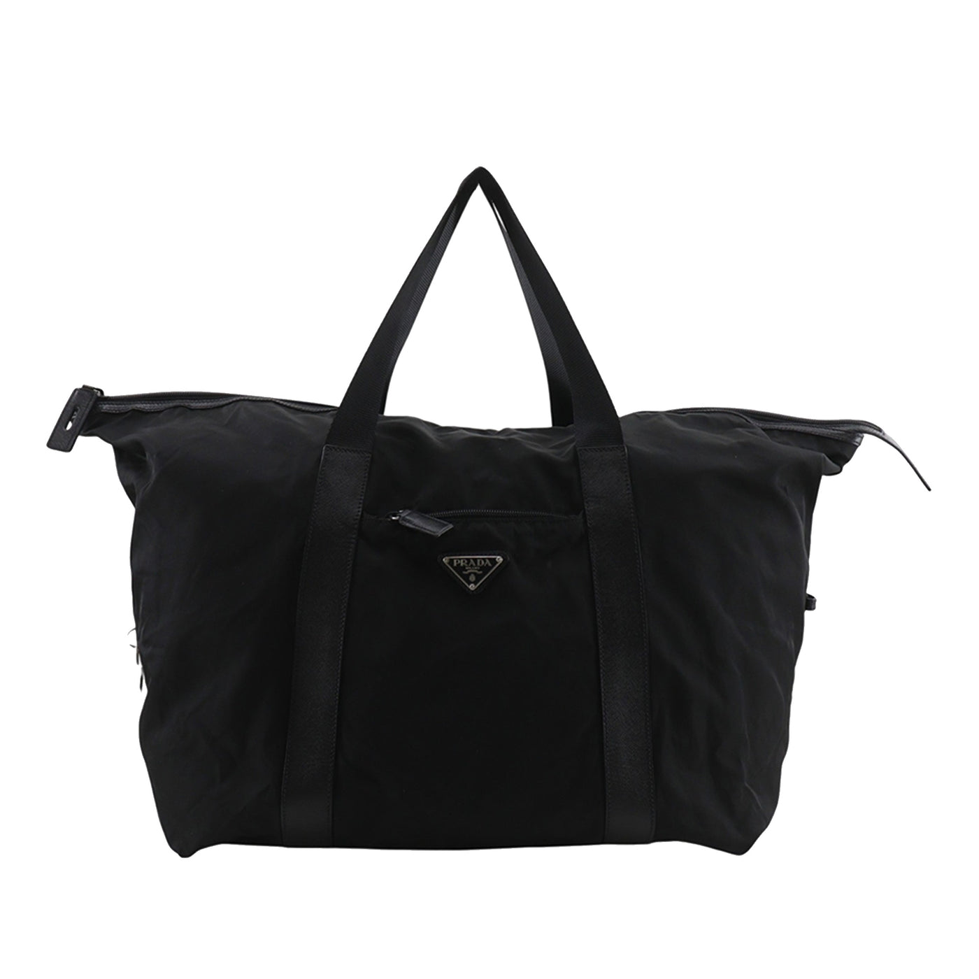 Saffiano Trimmed Tessuto Travel Bag - Image 1