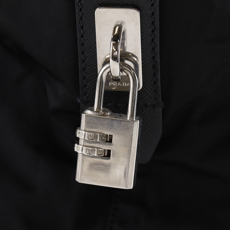 Saffiano Trimmed Tessuto Travel Bag - Image 18